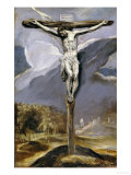 Le Christ sur la Croix reproduction procédé giclée par El Greco 