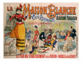 La Maison Blanche, circa 1900 Giclee Print