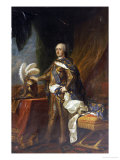 Portrait of King Louis XV of France and Navarre Giclée-Druck von Charles Andre Van Loo