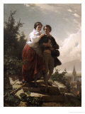 Hermann and Dorothea, 1872 Giclee Print by Arthur Georges Baron Von Ramberg