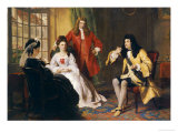 Lord Foppington Relating His Adventures Giclee Print by William Powell Frith