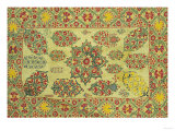 Nurata Suzani Silk Embroidery, Third Quarter 19th Century Giclee Print Nurata Suzani Silk Embroidery, Third Quarter 19th Century Giclee Print