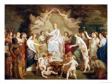 An Allegory of Spring, 1871 Giclee Print by Henri Pierre Picou