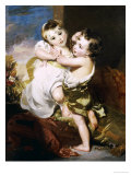 The Proffered Kiss Giclee Print by Thomas Lawrence