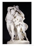 An Italian White Marble Group Entitled I Pompeiani, 19th Century Giclee-trykk av Giovanni Maria Benzoni An Italian White Marble Group Entitled I Pompeiani, 19th Century Giclee-trykk av Giovanni Maria Benzoni