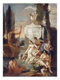 Diana and Acteon Giclee Print by Giovanni Battista Tiepolo