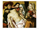 The Deposition Reproduction procédé giclée par Hugo Van Der Goes