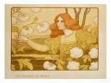 Les Boules De Neige, C.1900 Lámina giclée por Paul Berthon Les Boules De Neige, C.1900 Lámina giclée por Paul Berthon