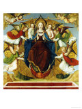 The Assumption of the Virgin, School of Avignon Giclee Print by School Of Avignon The Assumption of the Virgin, School of Avignon Giclee Print by School Of Avignon