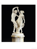 An Italian White Marble Group Entitled la Danza Di Zefiro E Flora, Rome circa 1867 Giclee-trykk av Giovanni Maria Benzoni An Italian White Marble Group Entitled la Danza Di Zefiro E Flora, Rome circa 1867 Giclee-trykk av Giovanni Maria Benzoni