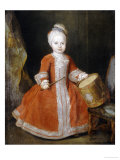 Portrait of Prince Xavier de Saxe Giclee Print by Louis de Silvestre