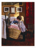 A Watchful Eye, 1889 Giclee Print by Viggo Pedersen A Watchful Eye, 1889 Giclee Print by Viggo Pedersen