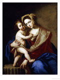The Madonna and Child Giclee Print by Massimo Stanzione