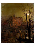 Under The Moonbeams, 1882 Lámina giclée por John Atkinson Grimshaw