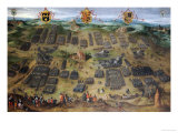 The Battle of Moncontour, 30 October 1569 Giclee Print by Jan Snellinck
