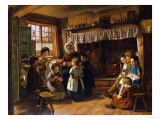 The School Room, 1853 Giclee Print by Alfred Rankley