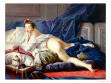 L'Odalisque Brune Giclee Print by Francois Boucher