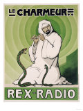 Le Charmeur, Rex-Radio, C.1930 Lámina giclée Le Charmeur, Rex-Radio, C.1930 Lámina giclée