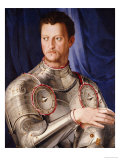 Portrait of Duke Cosimo I de Medici Florence (1503-1572) Giclee Print by Agnolo Bronzino