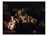 The Game of Draughts, 1846 Giclee Print by William Henry Knight
