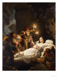 Blanche Neige reproduction procédé giclée par Roland Risse
