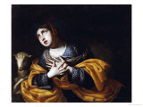 Saint Agnes Giclee Print by Pacecco De Rosa