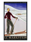 Le Markstein, circa 1930 Giclee Print