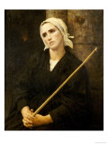 The Penitent, 1886 reproduction procédé giclée par Jules Breton