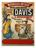 Davis, Machine a Coudre Americaine, circa 1894 Giclee Print