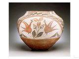 Large Zia Polychrome Olla Giclee Print