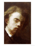 Self-Portrait, 1858 Giclee Print by Henri Fantin-Latour