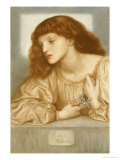 May Morris, 1872 reproduction procédé giclée par Dante Gabriel Rossetti