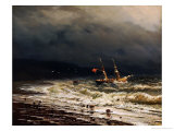 Off the Turkish Coast, 1847 Giclee Print by Ivan Constantinovitch Aivasowsky
