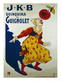 J.K.B, Quinquina au Guignolet, circa 1900 Reproduction procédé giclée par Eugene Oge