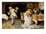 A Clumsy Suitor Giclee Print by F. Sydney Muschamp