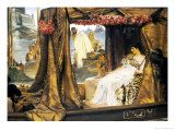 The Meeting of Anthony and Cleopatra, 41 BC Giclee Print by Sir Lawrence Alma-Tadema