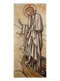 Christ Stilling The Waves: A Design For Stained Glass At Brighouse, Yorkshire, 1896 Lámina giclée por Edward Burne-Jones Christ Stilling The Waves: A Design For Stained Glass At Brighouse, Yorkshire, 1896 Lámina giclée por Edward Burne-Jones