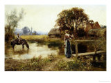 Evening Giclee Print by Henry John Yeend King