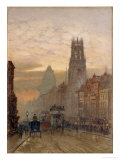 Fleet Street by Temple Bar, 1898 Giclee Print by Herbert Menzies Marshall