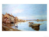 All on a Summer's Day, at Bosham, Sussex Giclee Print by Charles William Wyllie