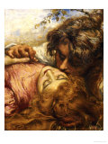The Kiss, 1894 Giclee Print by Henry John Stock