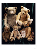 A Selection of Bing Teddy Bears, circa 1910 Giclee Print