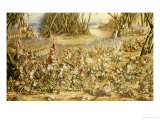The Batrachomyomachia: The Battle Between the Frogs and the Mice, 1871 Giclee-trykk av Henry Barnabus Bright