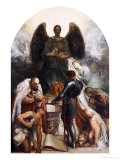 The Angel of Death reproduction procédé giclée par George Frederick Watts