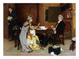 Her Lawyer, 1892 Giclee Print by Frank Dadd