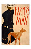 Harper's Bazaar, Greyhound Giclee Print by Edward Penfield