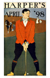 Harper's Bazaar, Golfer reproduction procédé giclée
