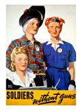 Soldiers Without Guns Lámina giclée Soldiers Without Guns Lámina giclée