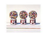 Three Machines, 1963 Plakater af Wayne Thiebaud