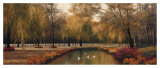 Weeping Willow Panel Láminas por Diane Romanello